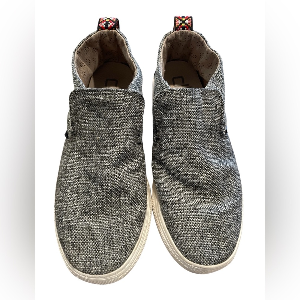 Hey Dude Men's Gray Slip-On Casual Sneakers - Picture 2 of 6
